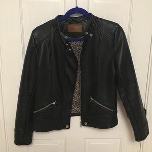 Zara Girls Leather Jacket